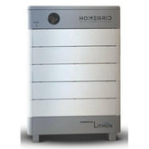 HomeGrid Lithion Stack'd 48 V Lithium Iron Battery with Stainless Controller & Base